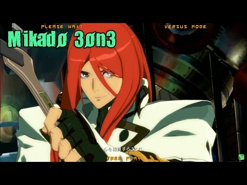 GGXrdR2 4/22/17 - Takadanobaba Mikado 3on3 Tournament