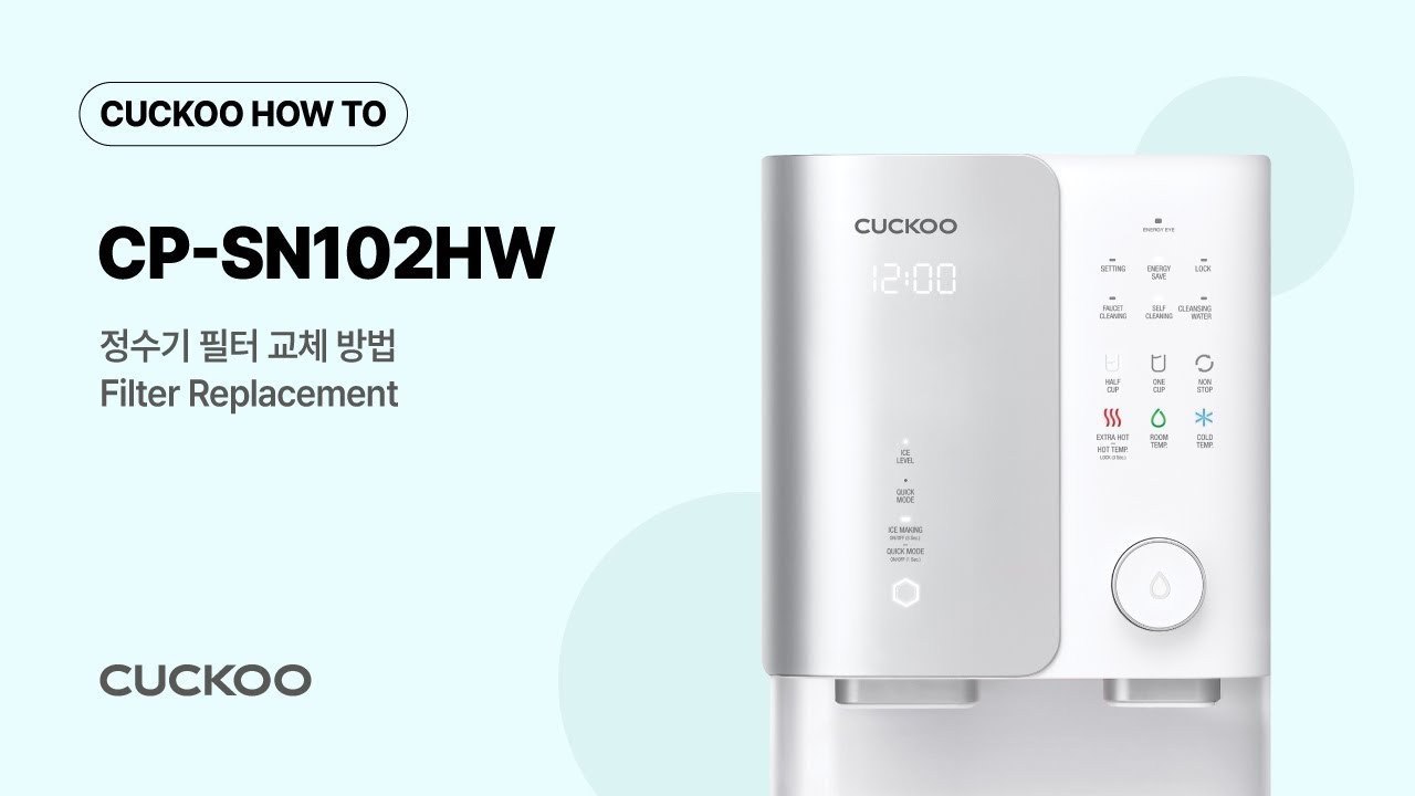 CP-SN102 Water Purifier Filter Replacement