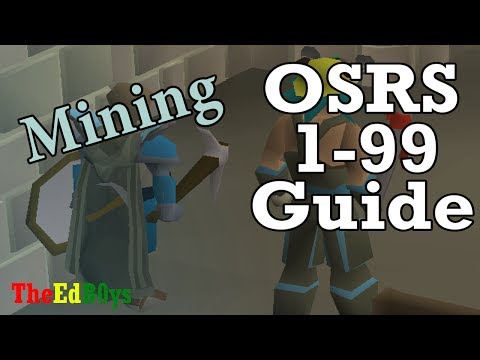 Runescape 2007 1-99 Mining Guide | OSRS 99 Mining Guide