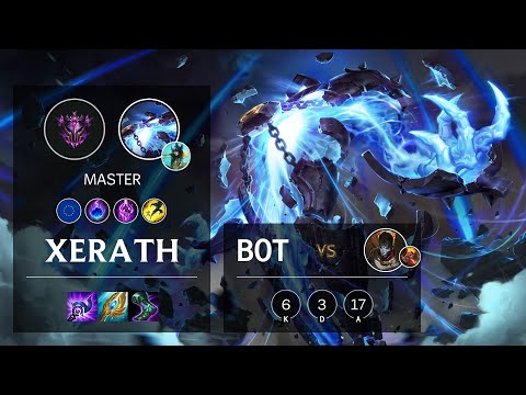 Xerath Bot vs Jhin - EUW Master Patch 10.23
