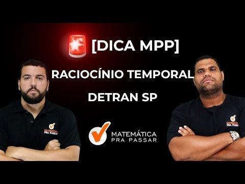 DETRAN SP COMPETITION: TEMPORAL REASONING TIP. [2019]