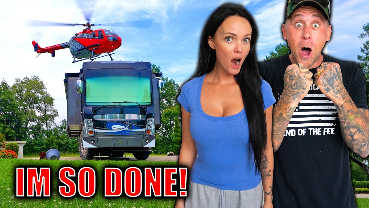 Roman Atwood: NO WAY! I Finally Landed My Helicopter On Top Of My Bus! They Said It Was Impossible!!