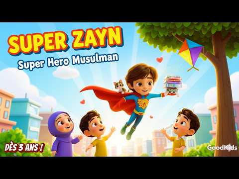 Muslim Cartoon | Super Zayn: The Hero Who Reaches Out 🤝