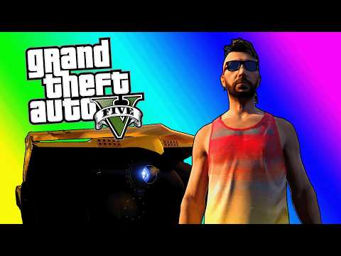 GTA5 Online - Moo Returns For Speed Glitches and Launching! (Funny Moments)