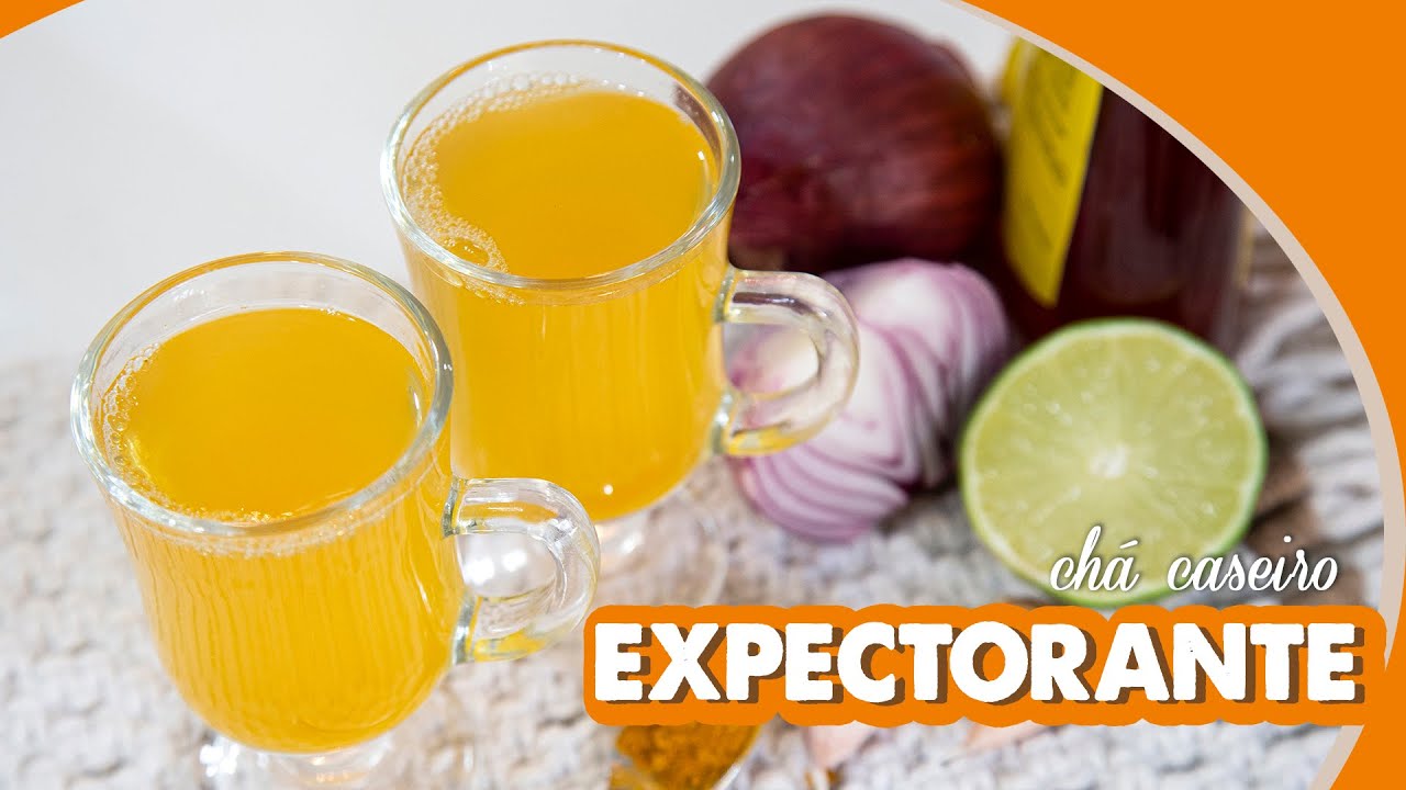 CHÁ PARA TOSSE E CATARRO NA GARGANTA