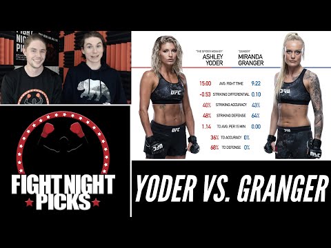 UFC Fight Night: Ashley Yoder vs. Miranda Granger Prediction
