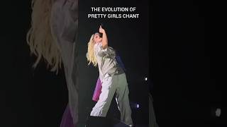 the evolution of reneé rapp&#39;s pretty girls chant #reneérapp #prettygirls