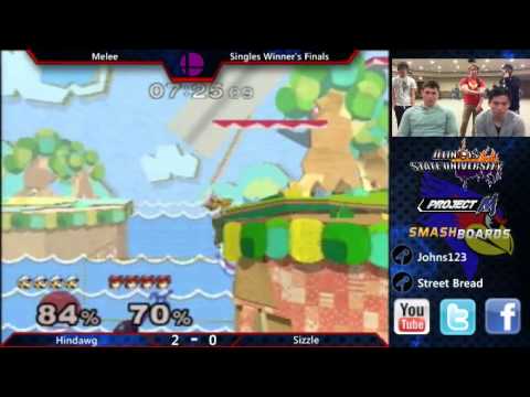 RS3: Hindawg (Fox/Luigi) vs. Sizzle (Marth) - Winner's Finals