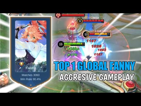 Gameplay Proplayer Top 1 Global fanny - [Zr Tek's finest :3] - Mobile Legends