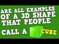 3D Shapes I Know (solid shapes song- including sphere, cylinder, cube, cone, and pyramid)