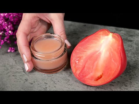 Naturalny kolagen! Tylko 1 pomidor! Zmarszczki zniknęły w wieku 65 lat! Odmładzająca maska ​​do twar