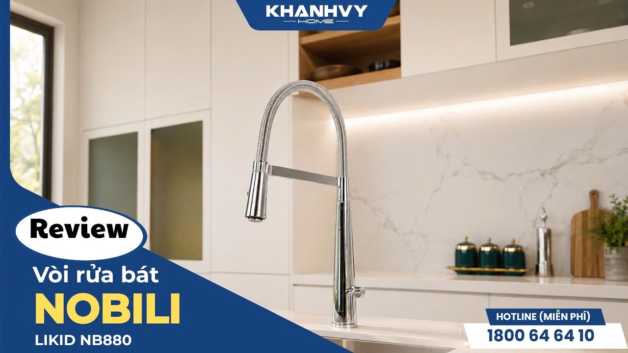 Vòi rửa chén Nobili LIKID NB880