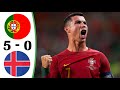 Portugal vs Iceland |5-0| Euro Cup Qualifiers highlights and all goals 2023