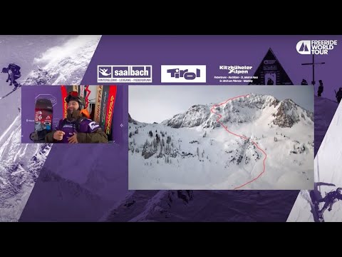 Victor De Le Rue Winning Run Freeride World Tour 2021 Stop #3 Fieberbrunn Austria. Chute Gap !!!!!!