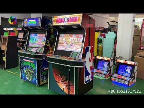 32" 4P NBA JAM Arcade Machine, 3016 games in 1