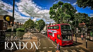 London Bus Ride  A Scenic Journey Through West London