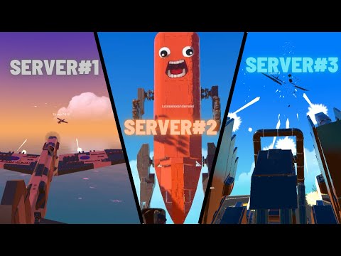 I joined random Multiplayer Servers and saw CHAOS! | Trailmakers Multiplayer