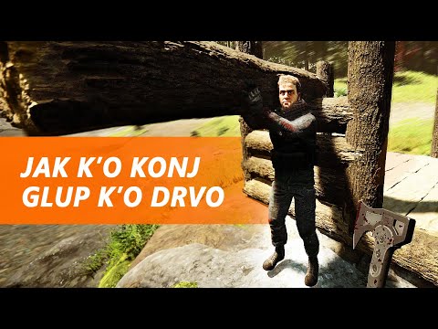 GRADIM KUĆU U ŠUMI S NAJGLUPLJIM FRENDOM - Sons of the Forest (EP2)