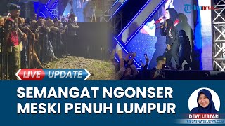 Puncak HUT Kota Kendari Dimeriahkan Keseruan Konser Kotak, Penonton Rela Becek-becekan di Lapangan