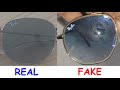 Real Vs Fake Ray Ban Hexagon Sunglasses How To Spot Fake Ray Ban Marshal Eye Glasses