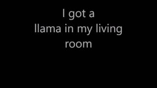Llama In My Living Room lyrics