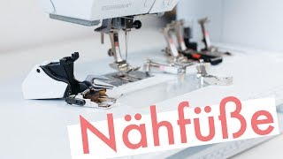 Die wichtigsten Nähmaschinenfüßchen - unsere Top 5