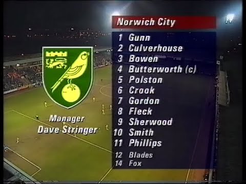 1990/91 - Norwich v Man Utd (FA Cup 5th Round - 18.2.91)