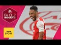 Aubameyang double seals Arsenal victory over Man City | FA Cup highlights