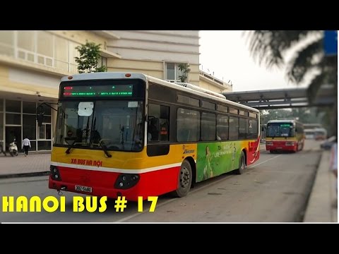 WHEELS ON THE BUS | Hanoi Bus No 17- Xe Buýt Hà Nội Số 17 | the vehicles by HTBabyTV