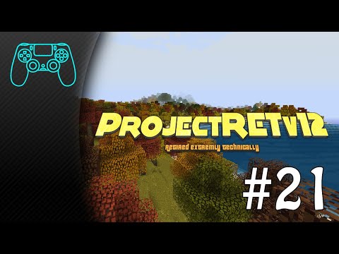 Minecraft ProjectRETv12 - E21 Bienen und Blumen und Bäume mit Gendustry