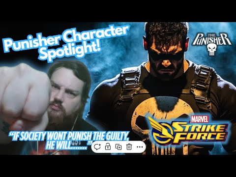Punisher Character Spotlight - Marvel Strike Force