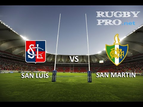 San Luis vs San Martin (69-14) - Rugby URBA Top 12 - Fecha#6 (16-06-2018)