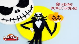 Jack Skellington Play Doh Nightmare Before Christmas - Kinder Playtime