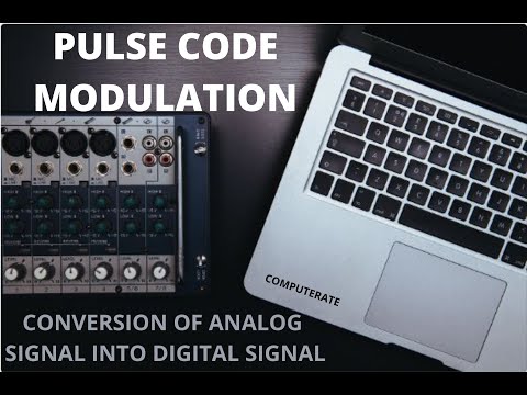 PULSE CODE MODULATION (PCM) |CONVERSION OF ANALOG SIGNAL INTO DIGITAL SIGNAL