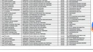 Namafuzziblog Daftar Nama Honorer K2 Yang Lolos Verifikasi Bkn