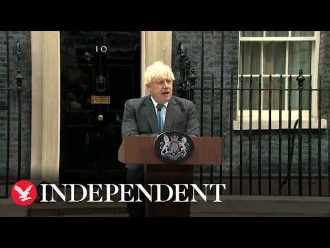 Highlights from Boris Johnson’s farewell speech outside Number 10