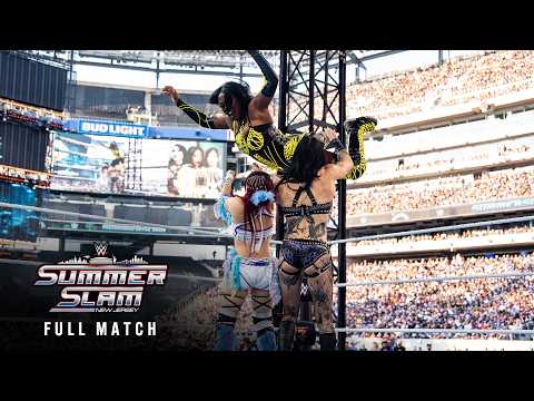 FULL MATCH: Naomi vs. Rhea Ripley vs. IYO SKY | Women’s World Title Match: SummerSlam 2025