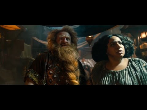 The Rings of Power Season 2 Scene | Durin and Disa as Darkness Spreads from Mordor to Khazad-Dum