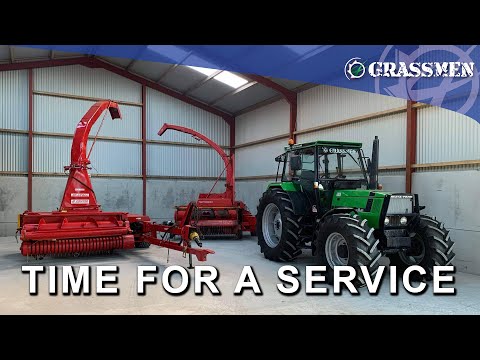 SERVICE DAY @ GRASSMEN HQ - VOLKSWAGEN AMAROK, HARVESTERS AND MORE  - DONKEYCAM