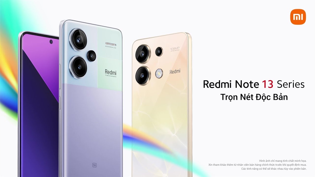 Redmi Note 13 Series: Trọn nét độc bản | Xiaomi Vietnam
