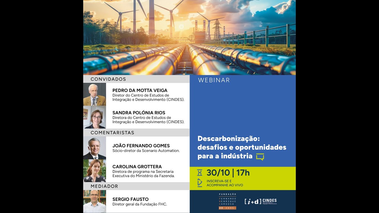 Descarbonização: desafios e oportunidades para a indústria