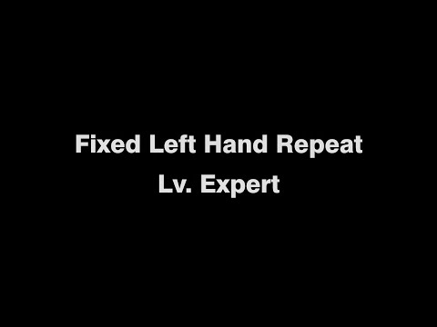 フィックスレフトハンドチョップスティックリピート