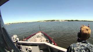 preview picture of video 'YP 687 U.S. Naval Academy Summer Training'