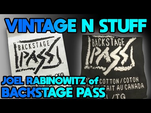 Joel Rabinowitz of Backstage Pass - An Empire of Rock T-shirts - Podcast