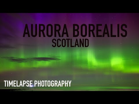Aurora Borealis Timelapse Photography | 23rd March 2023 | Banff Scotland