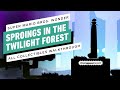 Super Mario Bros. Wonder - Sproings in the Twilight Forest (All Seeds and Big Flower Coins)