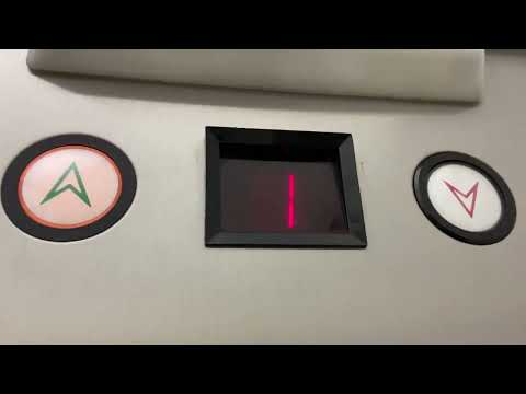 AWESOME 1986 US Hydraulic Elevators @ UCSD Supercomputer Center, La Jolla, CA