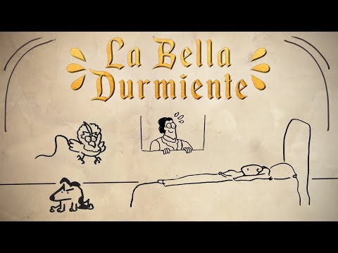 Miniatura de La Bella Durmiente (Cuento original)