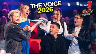 Top 11 BEST 4-Chair Turns on The Voice 2026 [4K]
