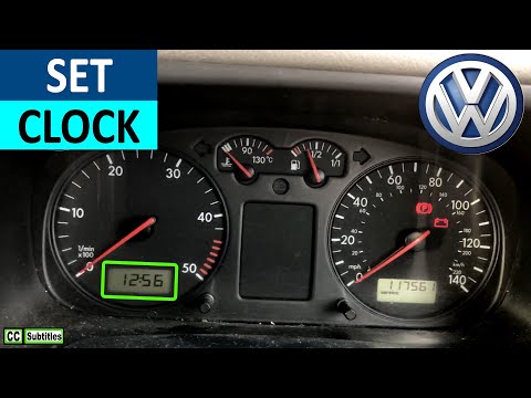 How to Set Clock on VW Golf Mk4 - How to Set Time on VW Golf Mk4